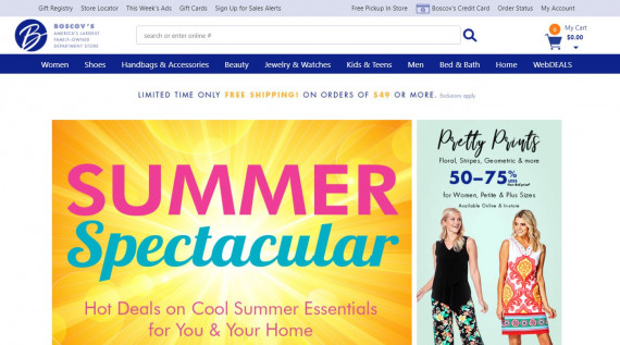 Boscovs.com изображение